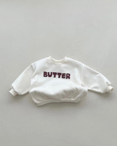 fleece butter sweatshirt