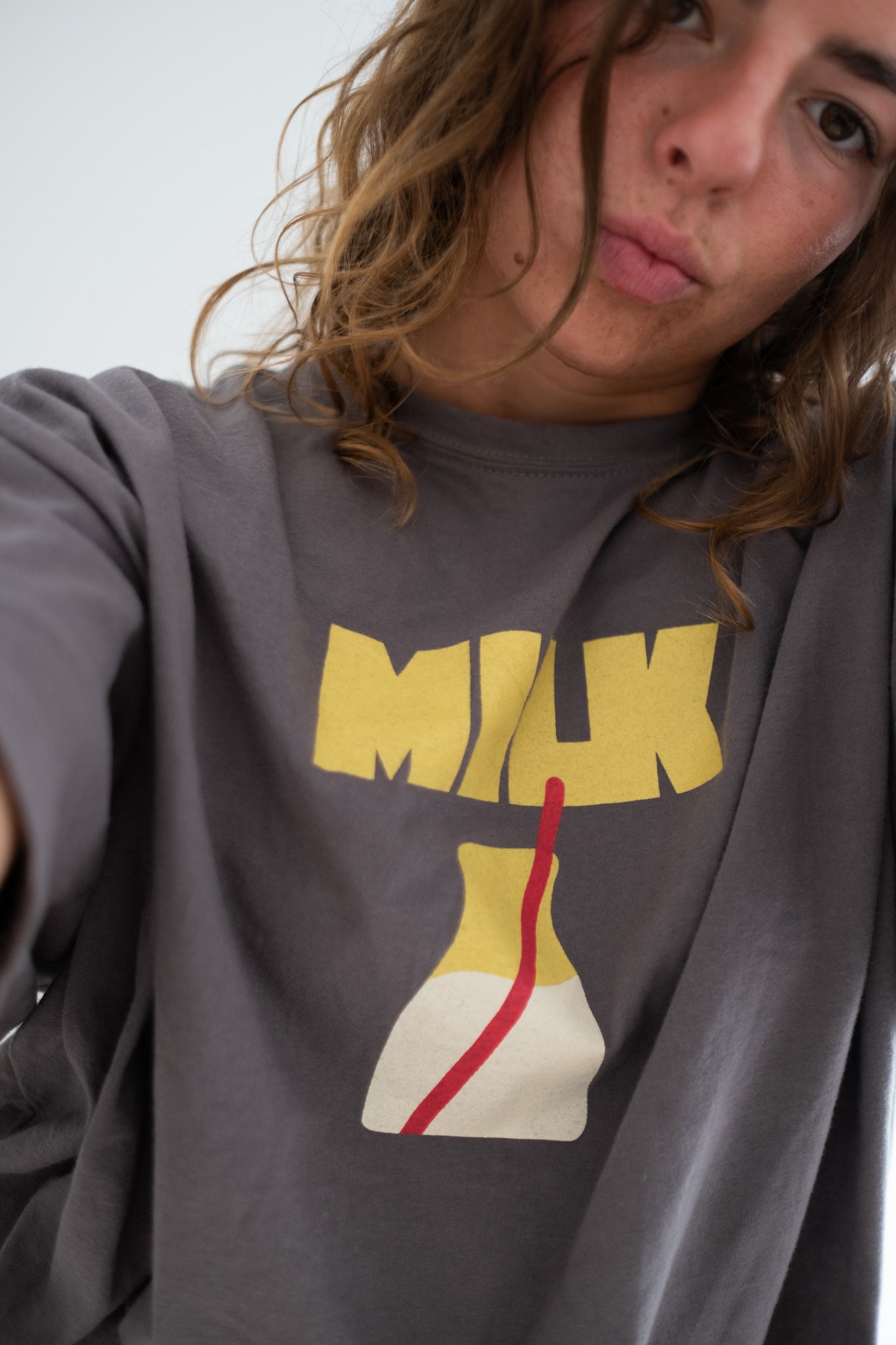 women's milk tee