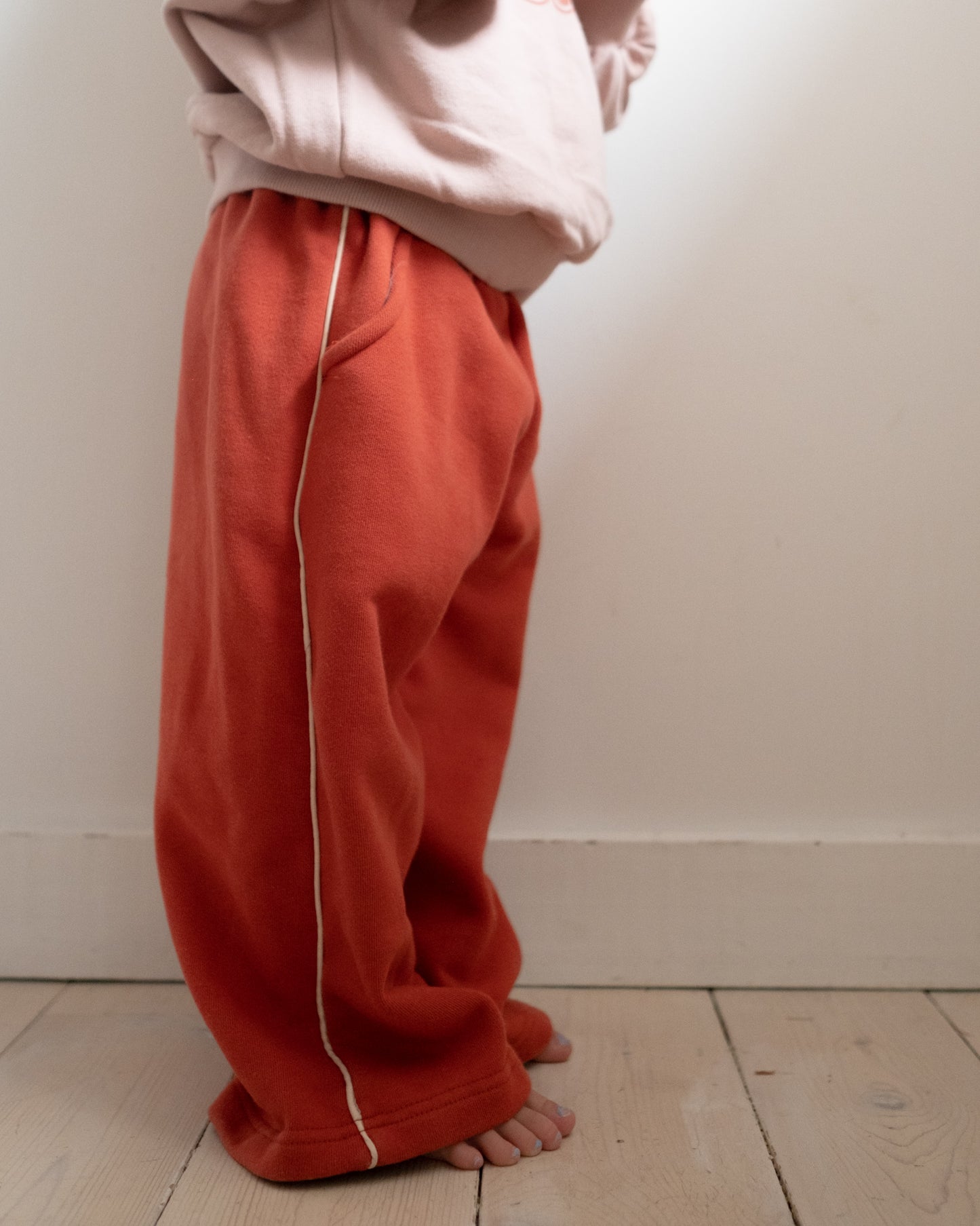 single stripe trackies